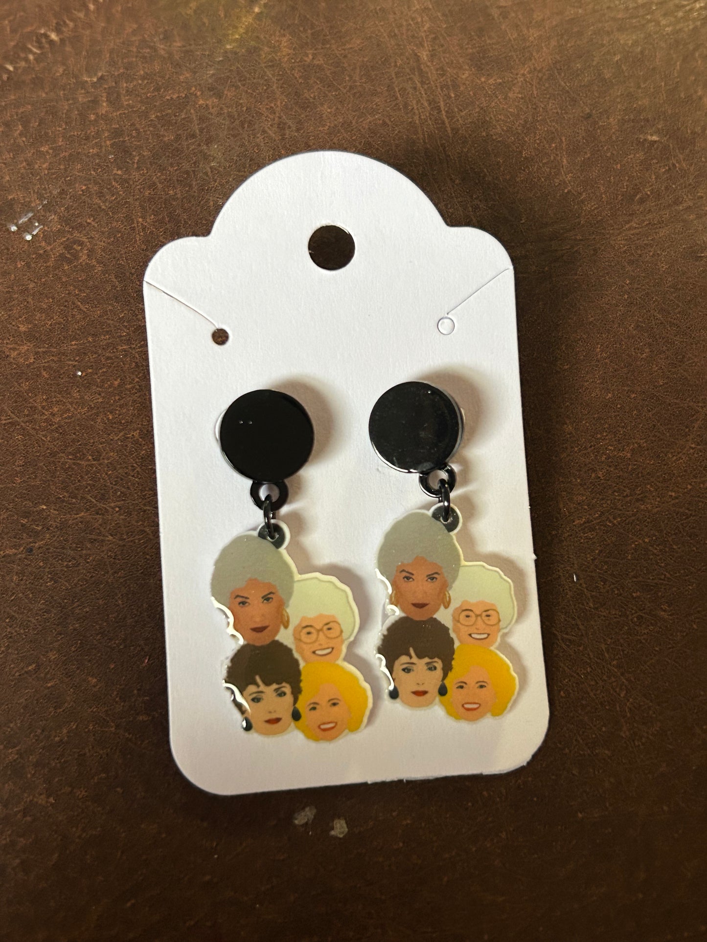 Golden Girls earrings