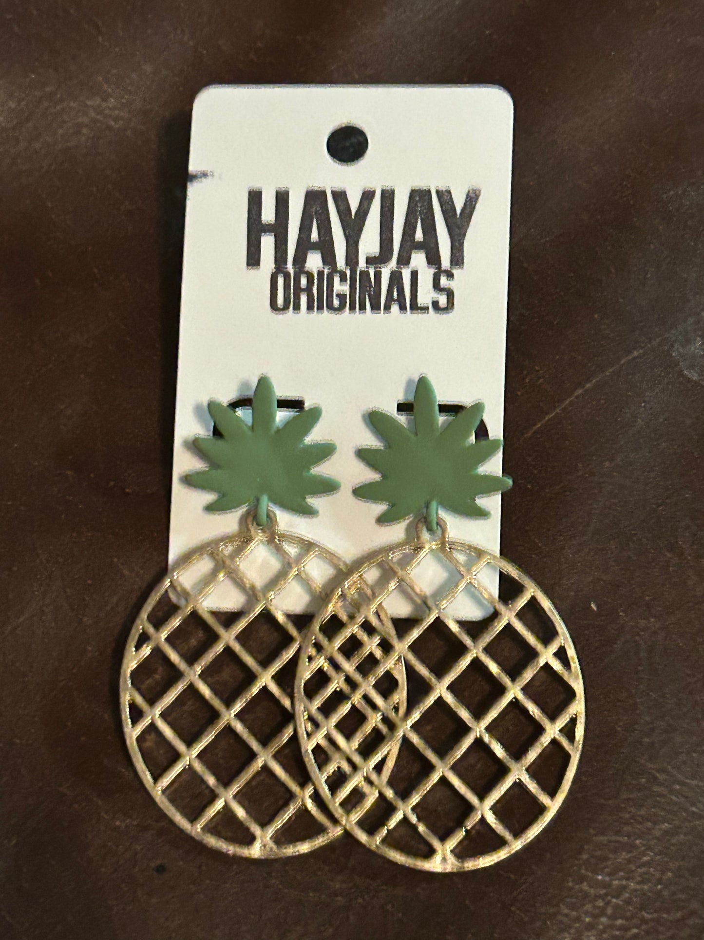 Pineapple Earrings