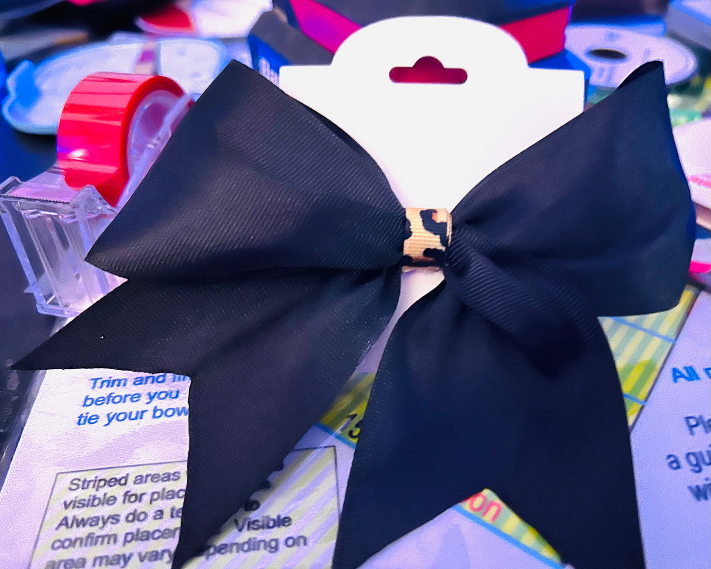 Black Big bow
