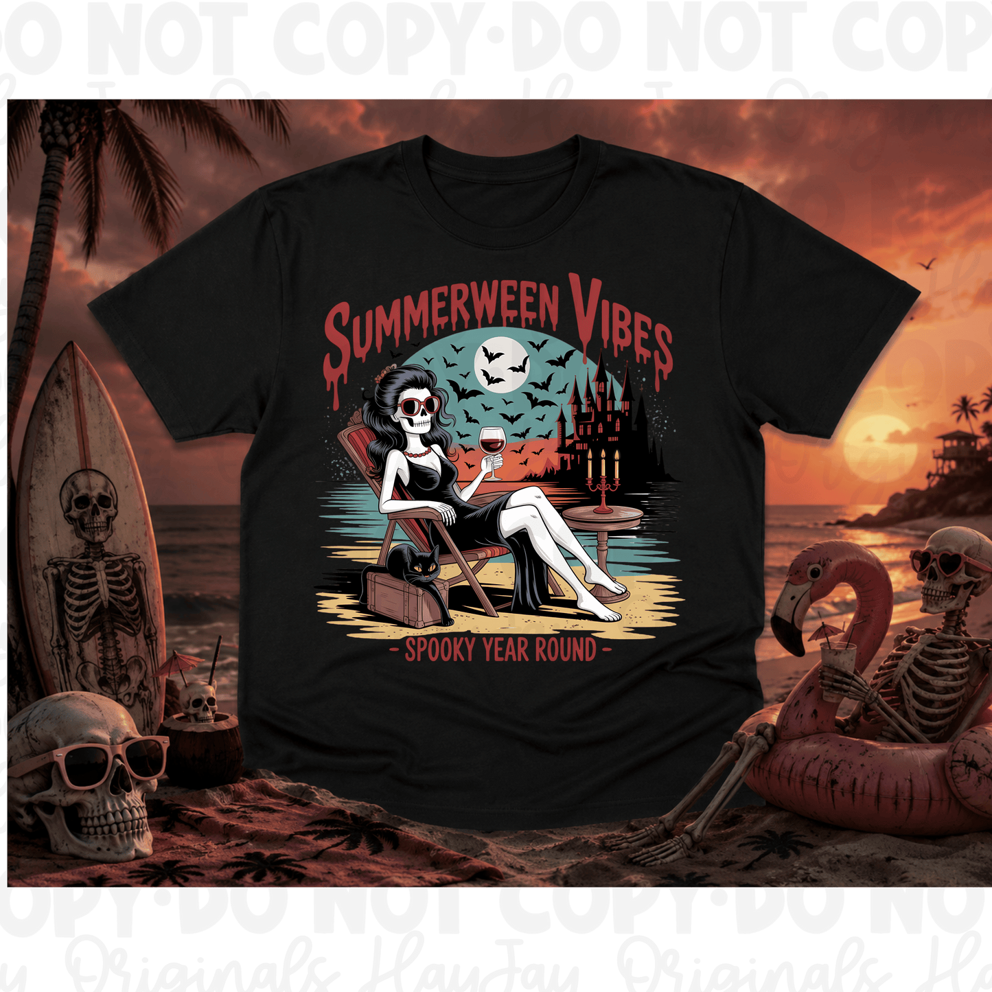 Summerween Vibes tee
