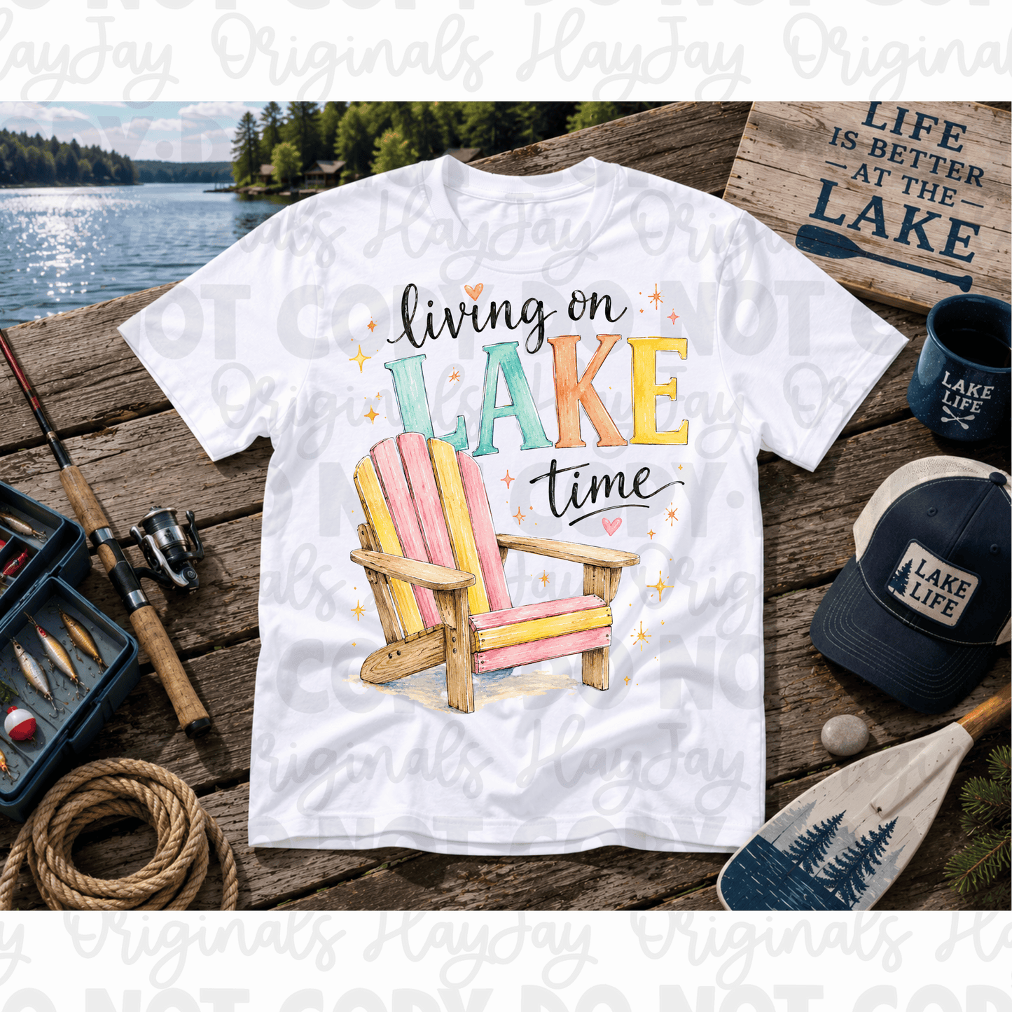 Lake Time tee