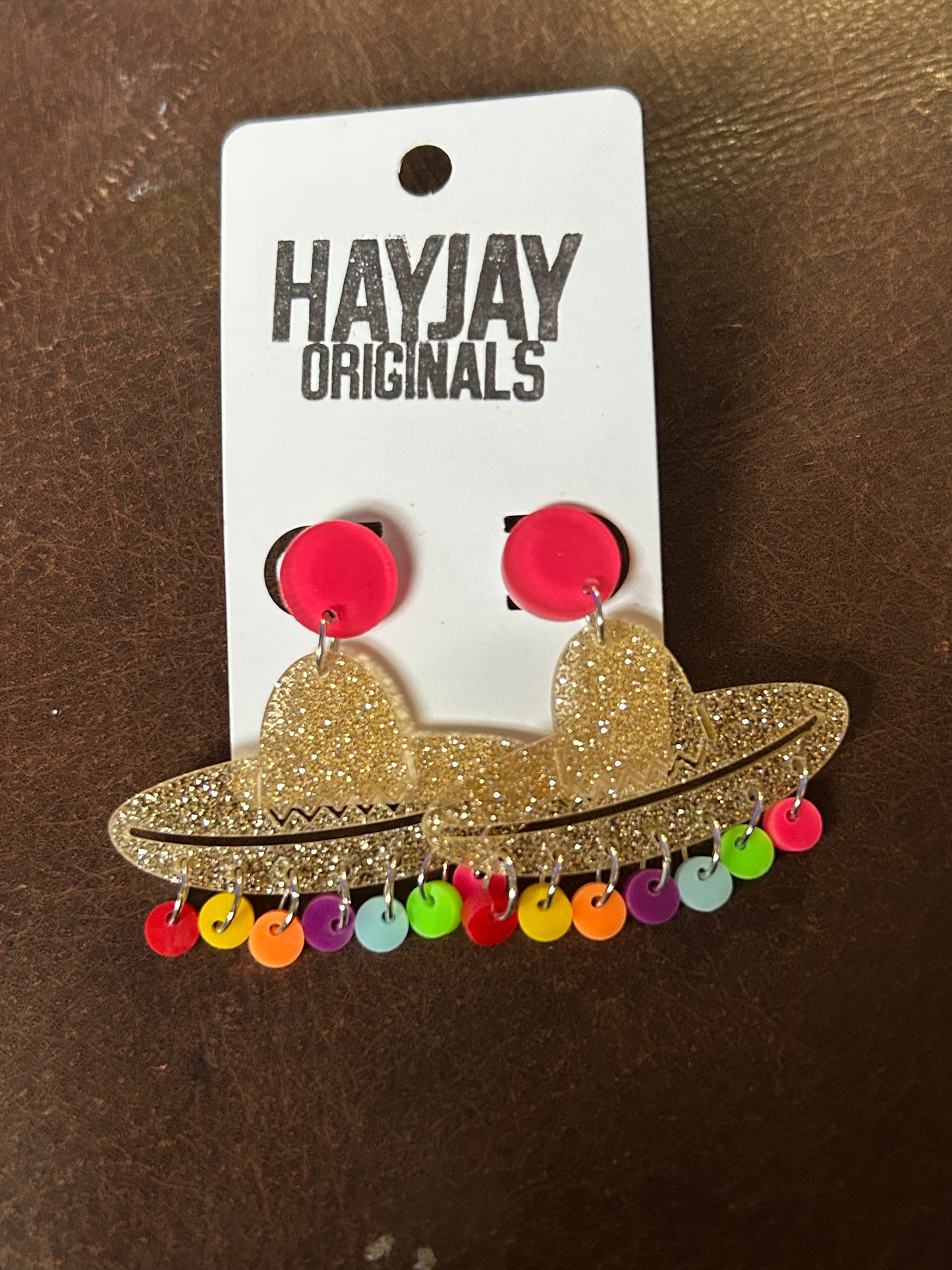 Sombrero earrings