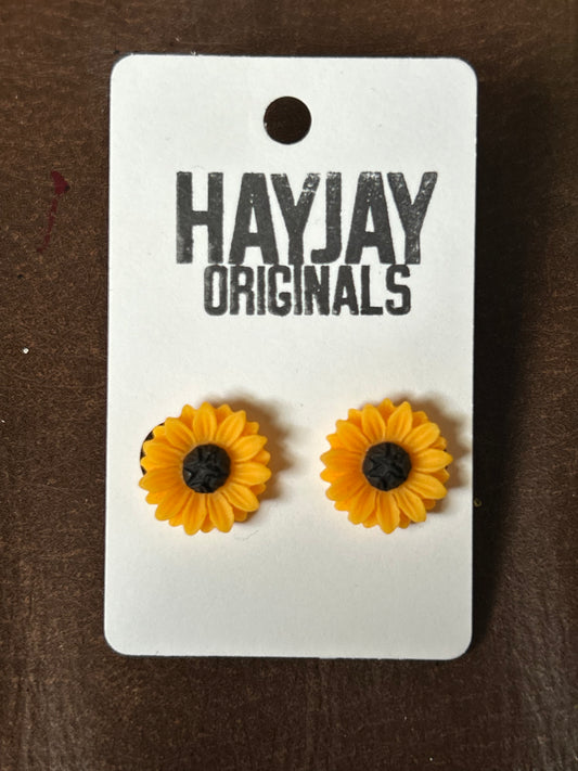 Sunflower Studs