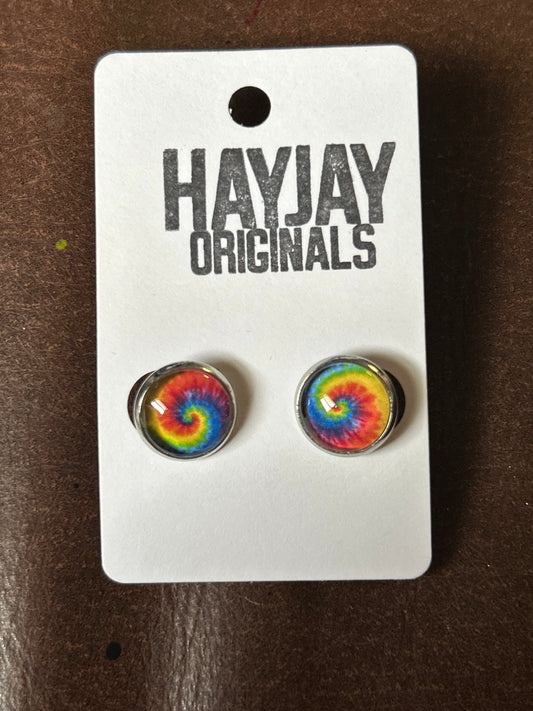 Tie-dye studs
