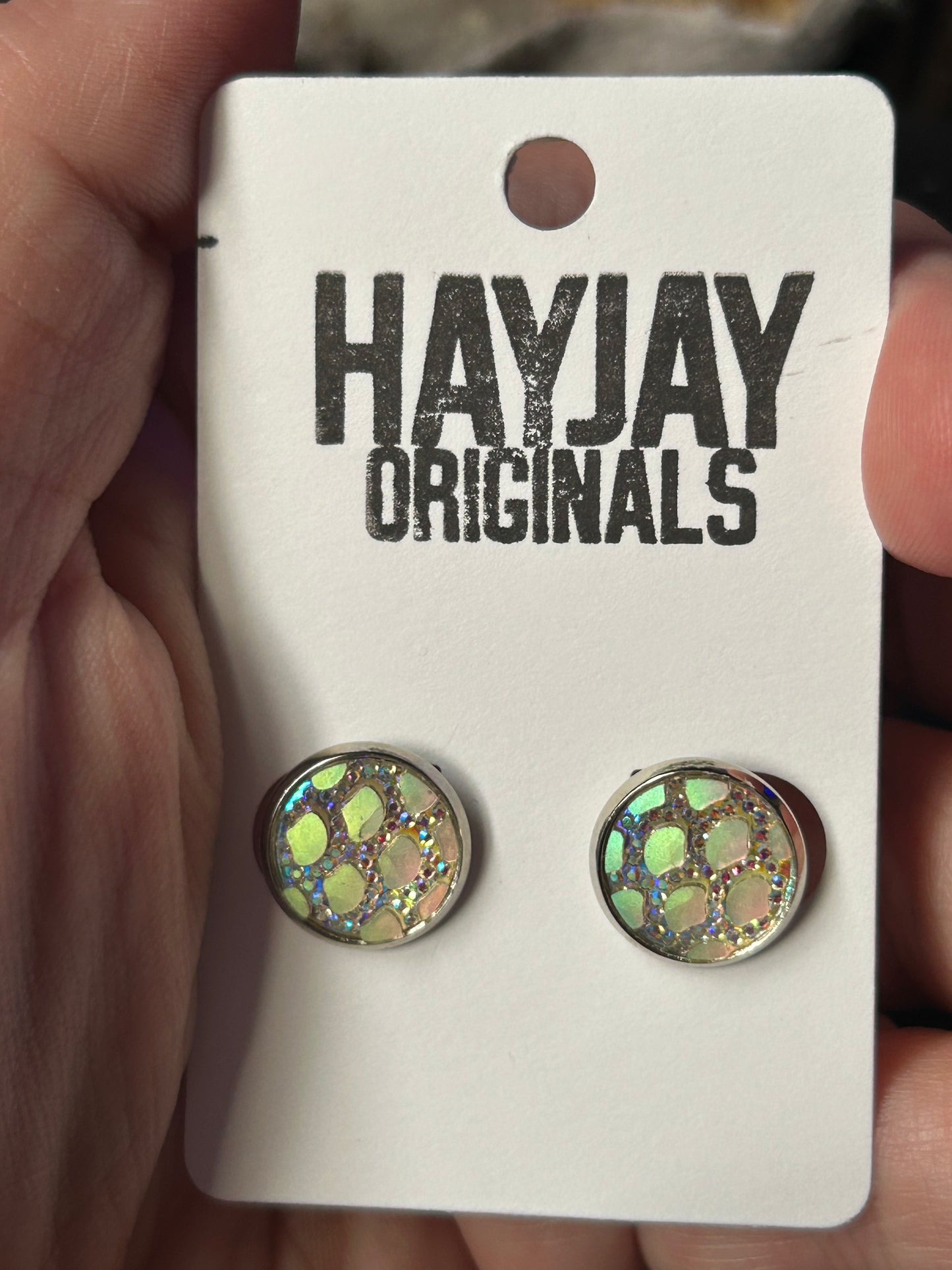 sparkle studs