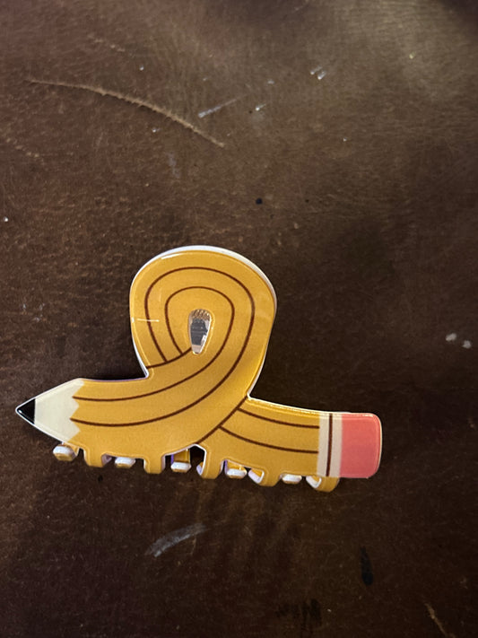Pencil Claw Clip
