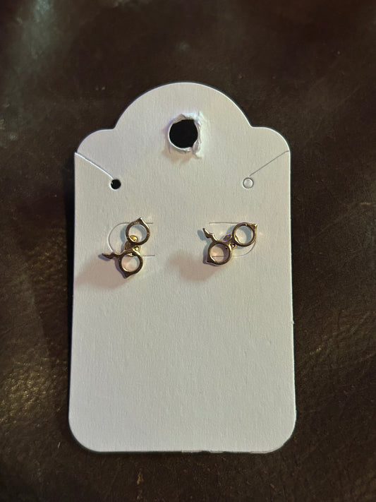 Bronze HP glasses studs