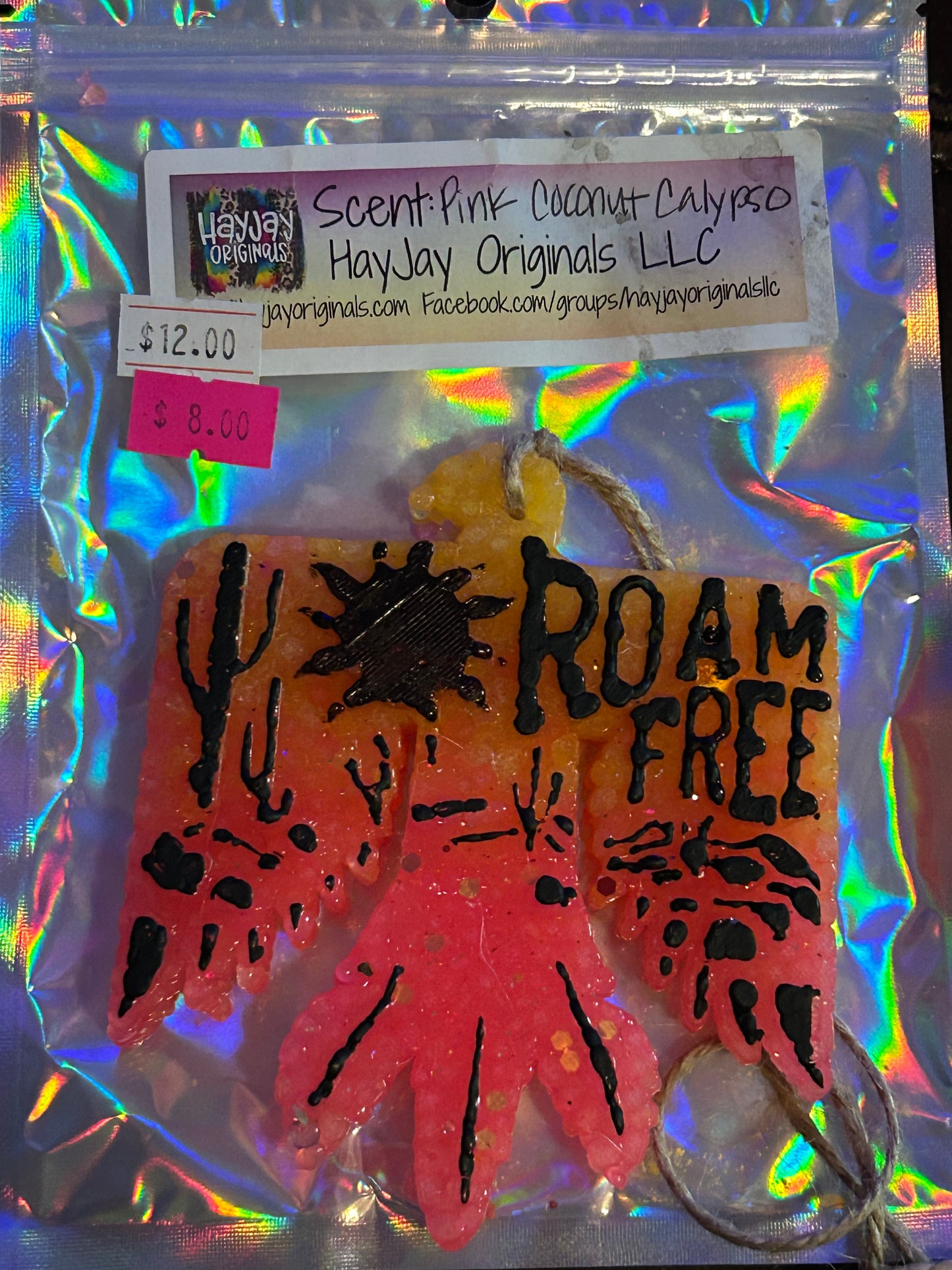 Neon western bird freshie