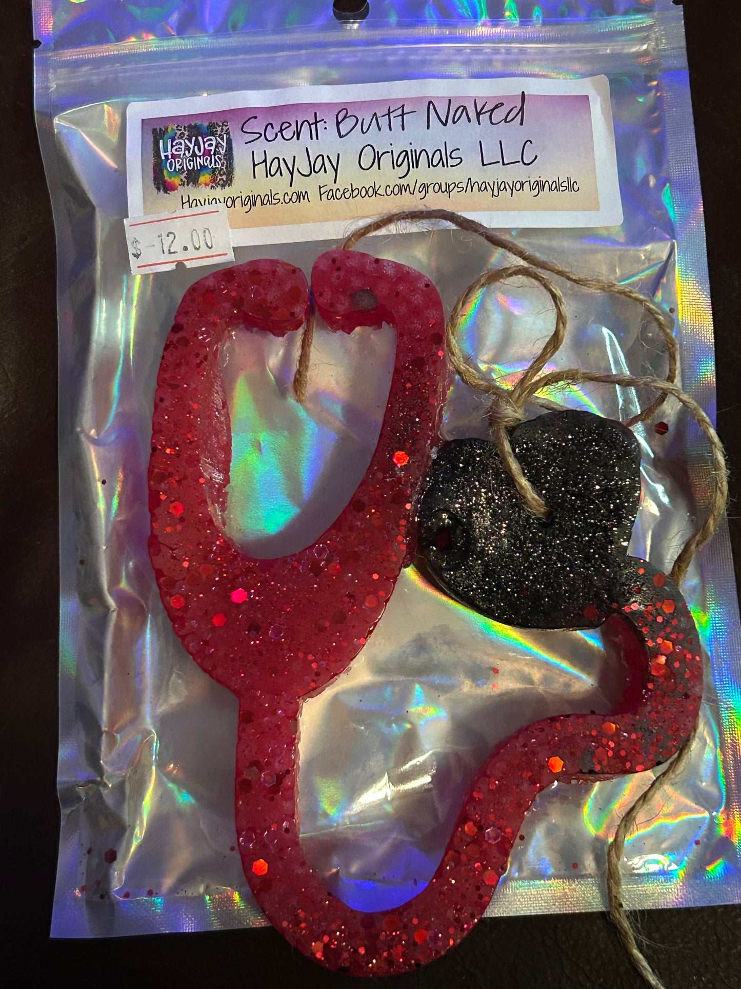 Red/black Stethoscope freshie