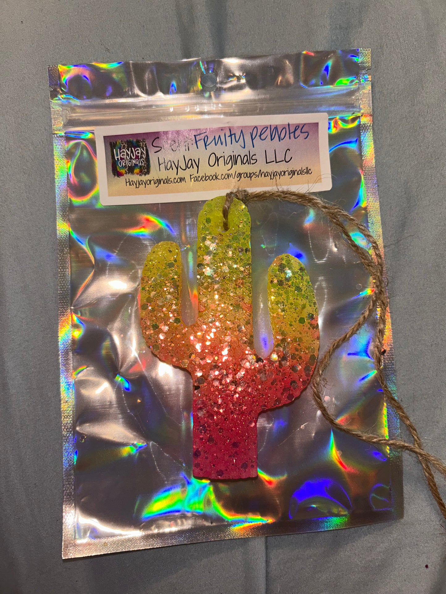 Ombre cactus freshie