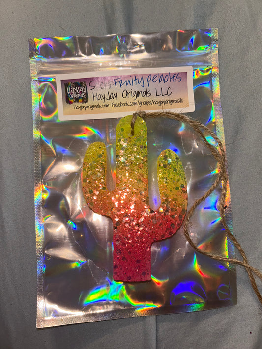 Ombre cactus freshie