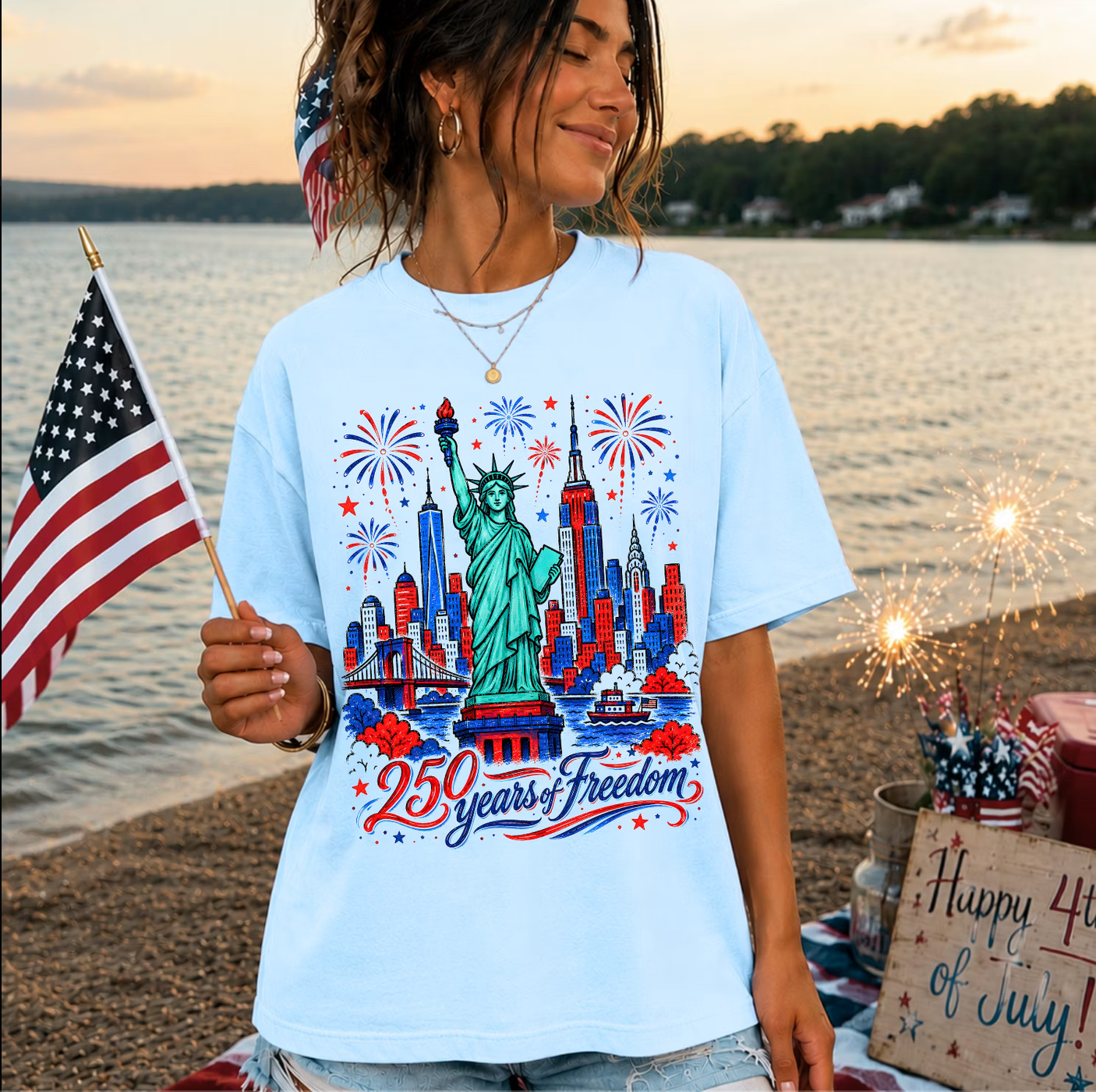 NY Freedom tee