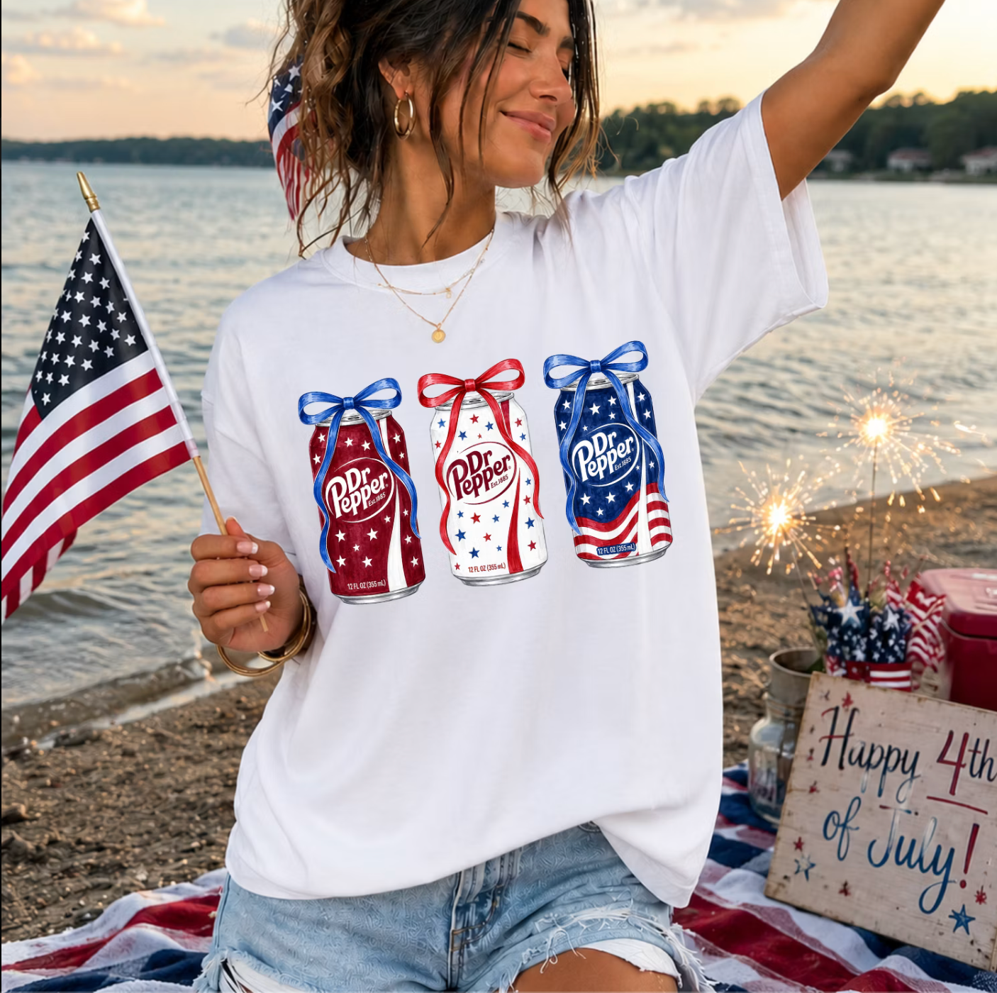 DP flag tee